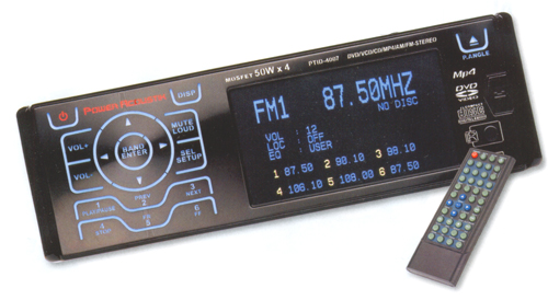 СТАНЦИЯ МУЛЬТИМЕДИА 1 DIN Power Acoustik PTID-4007