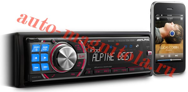 Магнитола Alpine CDA-105Ri Магнитола Alpine CDA-105Ri
