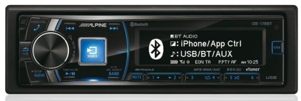Магнитола Alpine CDE-178BT Магнитола Alpine CDE-178BT