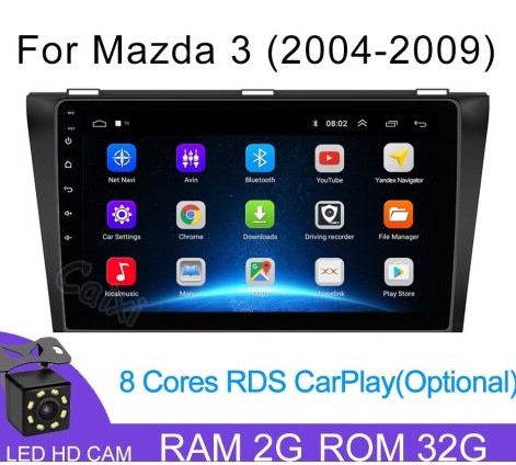 Магнитола Android 2G-32G Mazda 3 2004-2009 Магнитола Android 2G-32G Mazda 3 2004-2009
