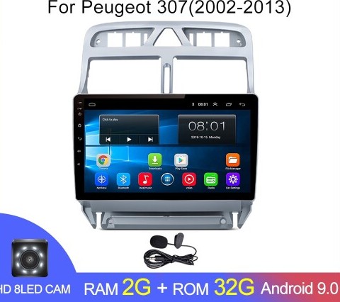 Магнитола Android 2G-32G Peugeot 307 307CC 307SW Магнитола Android 2G-32G Peugeot 307 307CC 307SW