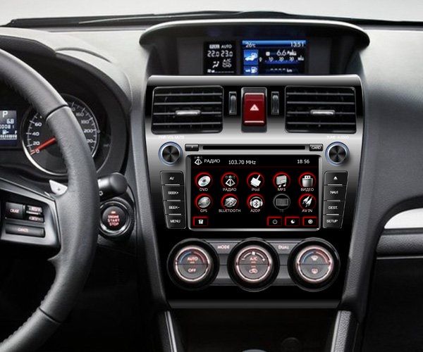 Магнитола FlyAudio 66042B01 - SUBARU XV 2012 Магнитола FlyAudio 66042B01 - SUBARU XV 2012