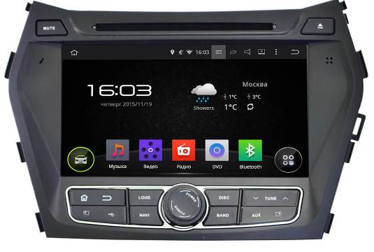 Hyundai Grand Santa Fe 2015+ Магнитола INCAR AHR-2483