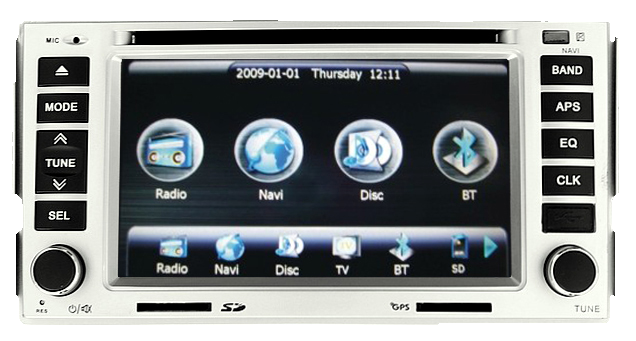 Hyundai Santa Fe (2006+) Магнитола Intro CHR-2240 SF Hyundai Santa Fe (2006+) Магнитола Intro CHR-2240 SF
