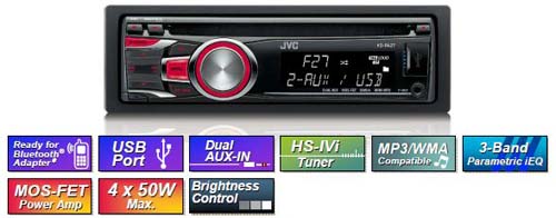 Магнитола JVC KD-R427 Магнитола JVC KD-R427