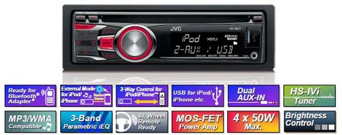 Магнитола JVC KD-R521EY Магнитола JVC KD-R521EY