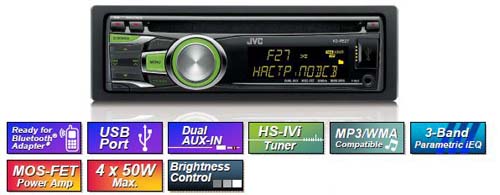 Магнитола JVC KD-R527EE Магнитола JVC KD-R527EE