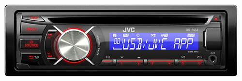 Магнитола JVC KD-R443E Магнитола JVC KD-R443E
