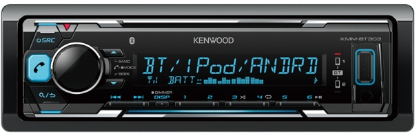 Магнитола Kenwood KMM-BT303 Магнитола Kenwood KMM-BT303