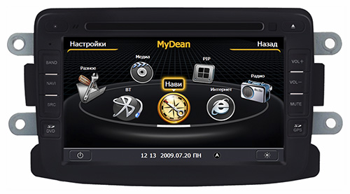 Магнитола MyDean 1157 (Renault Duster 2012-) Магнитола MyDean 1157 (Renault Duster 2012-)