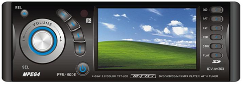 Магнитола NRG IDV-AV303 Магнитола NRG IDV-AV303