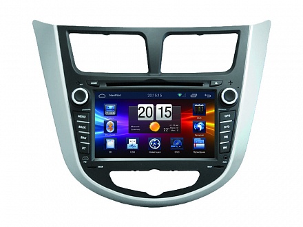 Магнитола NaviPilot DROID2 Hyundai Solaris 2010 - Магнитола NaviPilot DROID2 Hyundai Solaris 2010 -