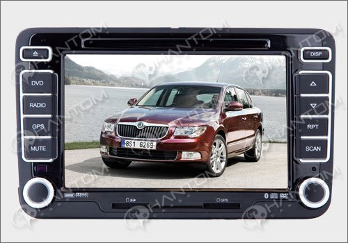Магнитола Phantom DVM-1822G i6 (Skoda) Магнитола Phantom DVM-1822G i6 (Skoda)