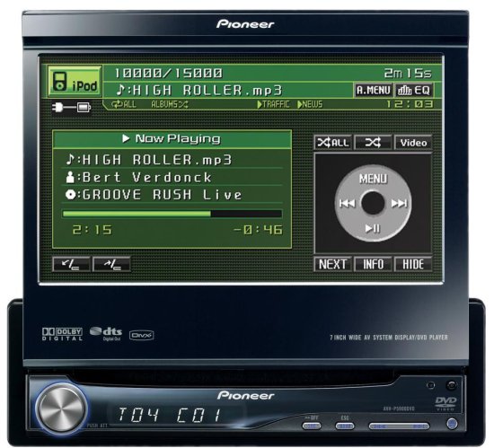 Магнитола Pioneer AVH-P5900DVD CD-UB100 Магнитола Pioneer AVH-P5900DVD CD-UB100