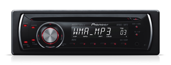 Магнитола Pioneer DEH-1100MP Магнитола Pioneer DEH-1100MP