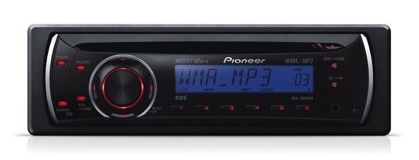 Магнитола Pioneer DEH-1100MPB Магнитола Pioneer DEH-1100MPB
