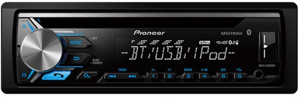 Магнитола Pioneer DEH-X3900BT Магнитола Pioneer DEH-X3900BT