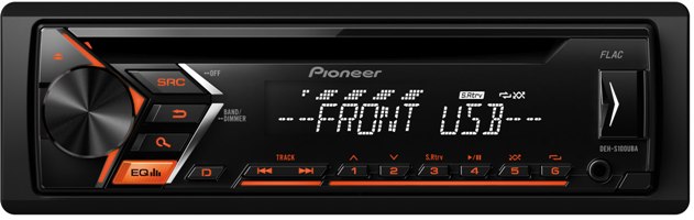 Магнитола Pioneer DEH-S100UBA Магнитола Pioneer DEH-S100UBA