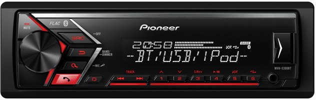 Магнитола Pioneer MVH-S300BT-K Магнитола Pioneer MVH-S300BT-K