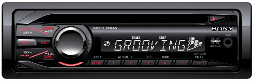 Магнитола Sony CDX-GT240 Магнитола Sony CDX-GT240