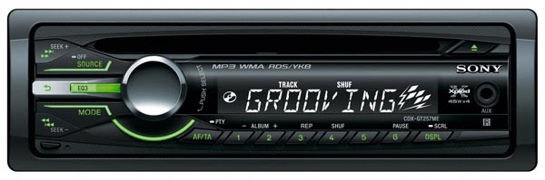 Магнитола Sony CDX-GT257ME Магнитола Sony CDX-GT257ME