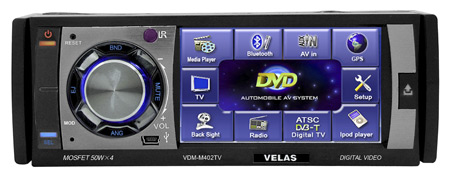 Магнитола Velas VDM-M402TV Магнитола Velas VDM-M402TV