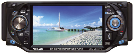 Магнитола Velas VDM-MB434TV Магнитола Velas VDM-MB434TV