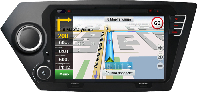 Магнитола Velas V-KRG KIA Rio (2011-) Магнитола Velas V-KRG KIA Rio (2011-)