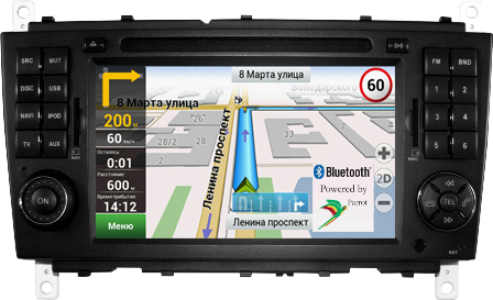 Магнитола Velas V-MC Mercedes C class W203 (2004-2007) Магнитола Velas V-MC Mercedes C class W203 (2004-2007)