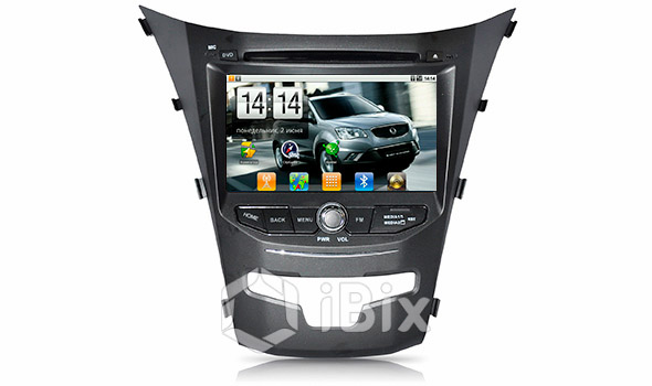 Магнитола iBix Ssang Yong Action New II Магнитола iBix Ssang Yong Action New II