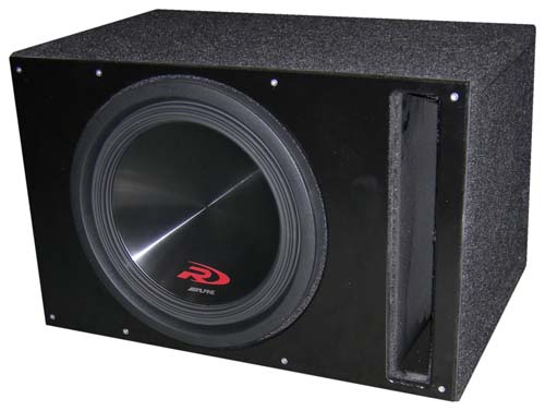 Автомобильный сабвуфер Alpine SWR-12D2 vented box Автомобильный сабвуфер Alpine SWR-12D2 vented box